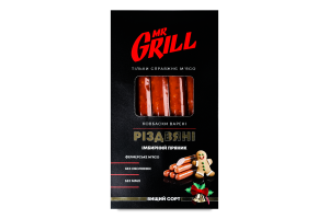 Колбаски вареные Рождественские Mr.Grill охл в/с к/у 310г
