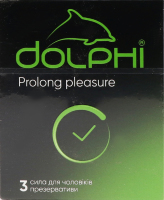 Презервативи Пролонг Плеже 3шт Долфі