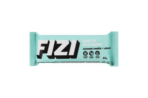 Батончик с финиками, кокосовым печеньем и миндалем в шоколаде с подсластителем Guilty pleasure Fizi м/у 45г