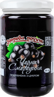 Фрукты подрібнені з цукром Чорна смородина Здорова родина с/б 350г