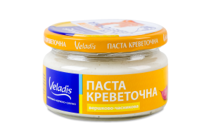 Паста креветочна вершково-часникова Veladis с/б 160г