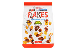 Хлопья кукурузные со вкусом ванили и шоколада Duo Doctor Benner м/у 200г