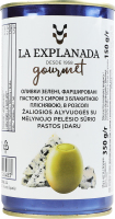 Оливки La Explanada фаршировані блакитним сиром
