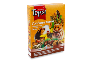 Корм д/гризунів Горіхове меню 575г Топсі
