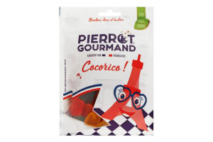 Цукерки Pierrot Gourmand асорті фрукт ягд жувальні