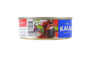 Сардини в томатному соусі Ризькі Kaija з/б 240г