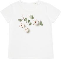 Футболка жін Sol's Pioneer Cotton Flowers білийXXL