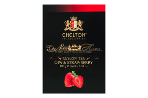 Чай Клубника OPA Благородный дом Chelton в/с к/у 100г