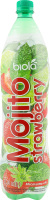 Напій безалкогольний Mojito strawberry соковмісний сильногазований 1л пет Biola