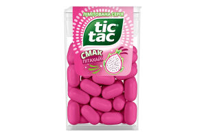 Драже со вкусом питахайи Лимитированная серия Tic Tac п/у 18г