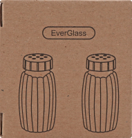 Набір спецівниць EverGlass чорний 45мл 2шт