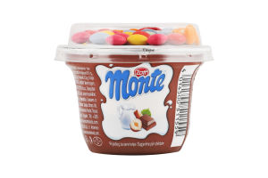 Десерт с шоколадом, лесными орехами и какао-драже Топ Кап Monte ст 70г