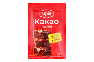Какао 20-22% темное Мрія м/у 60г