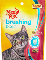Meow Mix Brushing Bites Dental Treats For Cats Salmon
