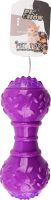 Іграшка-пищалка для собак блимає 14х6см №1442410 Гантель Pic Chow 1шт мікс