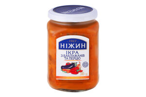 Ікра з баклажанів та перцю Ніжин с/б 300г