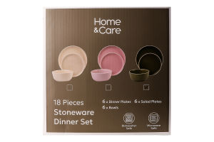 Набір посуду Home&Care оливковий 18пр