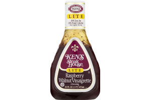 Ken's Steak House Dressing Lite Raspberry Walnut Vinaigrette