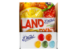 Карамель льодяникова з фруктами, мигдалем та смаком коли Land ryny E.Wedel м/у 90г