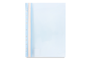 Швидкозшивач А4 з перфорацією 120/150мкм Аксент