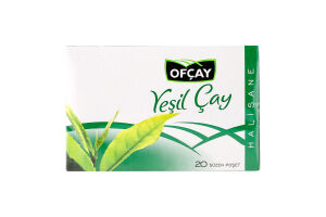 Чай Ofcay Green Tea 20шт зелен. (Туреччина)