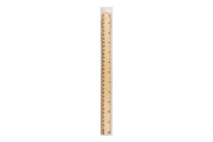 Линейка деревянная 30см №1443124 Greenwich Products Co. Limited 1шт