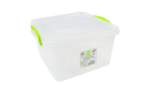 Контейнер харчовий універсальний квадратний 258х234х138мм 4.9л Ал-Пластик 1шт