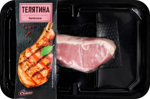 Телятина молочна Ekro Стейк Striploin охолодж в/у
