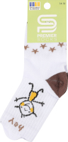 Шкарпетки дитячі з малюнком модель-2 висока резинка р.12-20 Premier Socks