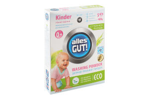 Порошок пральний дитячий безфосфатний Eco Alles GUT! 400г