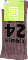 Шкарпетки підліткові Premier socks 24 корич р23-25