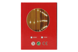 Електрогірлянда Водоспад 120LED теплий білий 3*1м