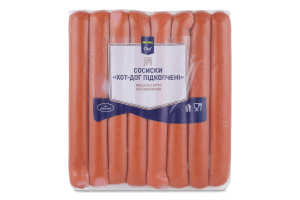 Сосиски Хот-дог подкопченные METRO Chef в/с в/у 0.71кг