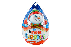 Яйцо шоколадное с игрушкой Surprise Kinder м/у 20г