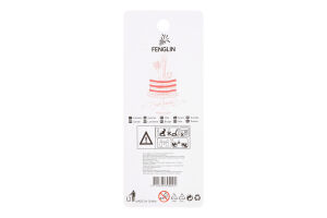 Свічка-цифра кольорова 9.5см №KYYW146 Сім Fenglin 1шт