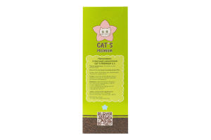 Наполнитель гигиенический сапонитовый Cat's Premium 6кг