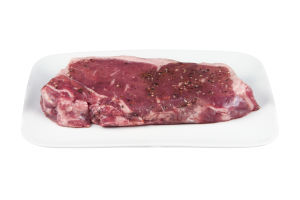 Beef Steak NY Strip Montreal Seasoned Fresh