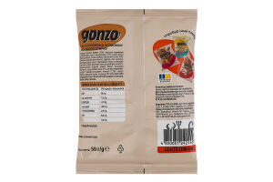 Сухарики ржаные со вкусом огненного стейка Гренки Gonzo м/у 50г