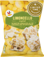 Ahold Limoncello Inspired White Chocolate Drizzled Popcorn