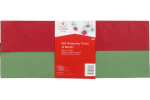Smart Living Gift Wrapping Tissue - 12 CT