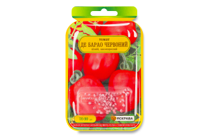 Насіння Томат Де Барао червоний дражоване 1г Седос/Яскрава