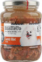 Корм д/собак шматочки філе ягня в желе 360г твіст/б Басттет"о