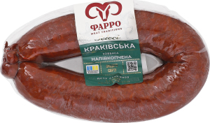 Колбаса Краковская Фарро п/к в/с кг