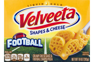 Velveeta Shapes & Cheese Football