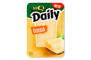 Сир Deli Q Daily Гауда 48% слайси