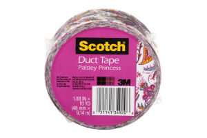 Scotch Duct Tape Paisley Princess