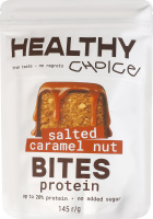 Конфета в черном шоколаде Salted caramel nut Protein bites Healthy Choice д/п 145г