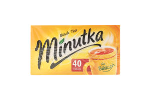Чай черный Minutka к/у 40х1.4г