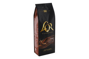Кофе натуральный жареный в зернах Forza Espresso L'OR м/у 500г