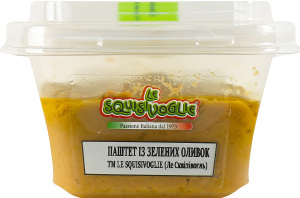 Паштет Le Squisivoglie із зелених оливок